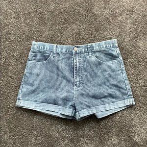 High waisted shorts